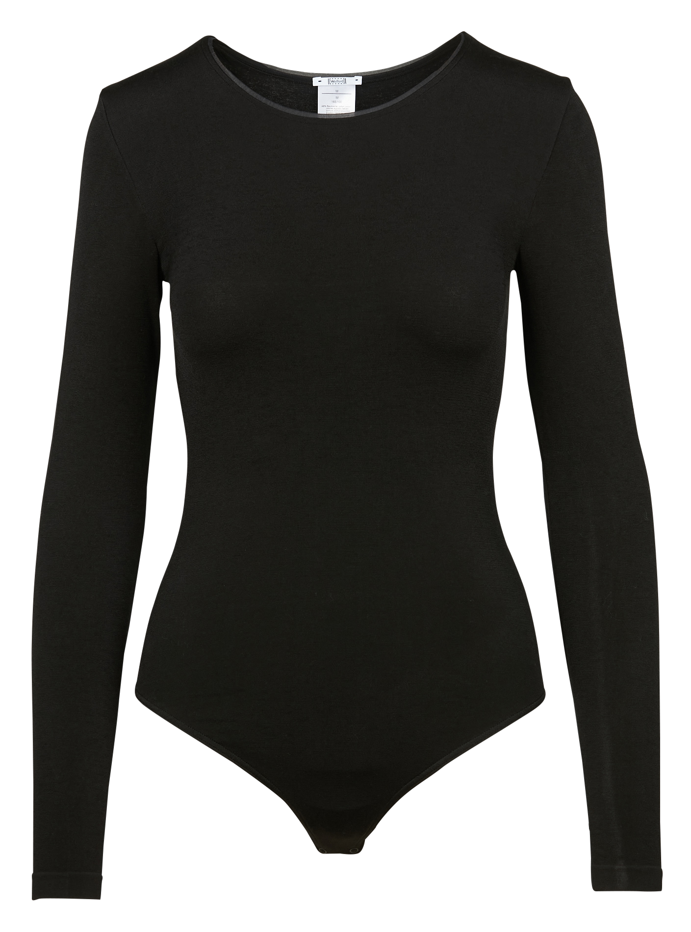 Berlin Body - Body col rond en coton mélangé | Noir