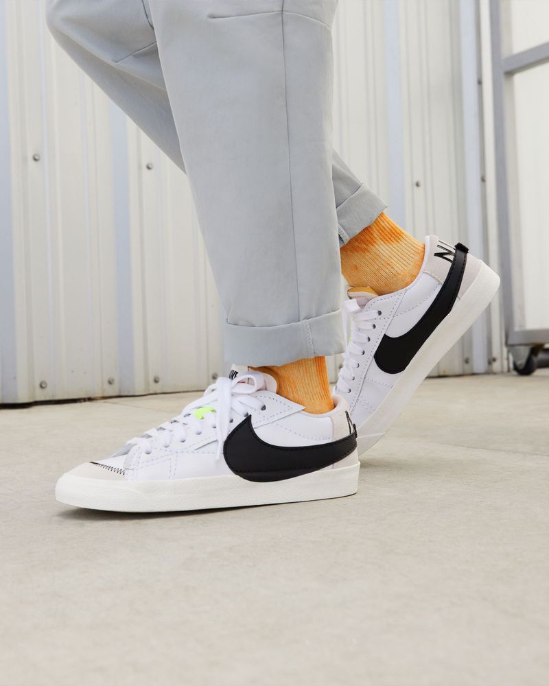 Chaussures Nike Blazer Low '77 Jumbo Blanc & Noir pour homme