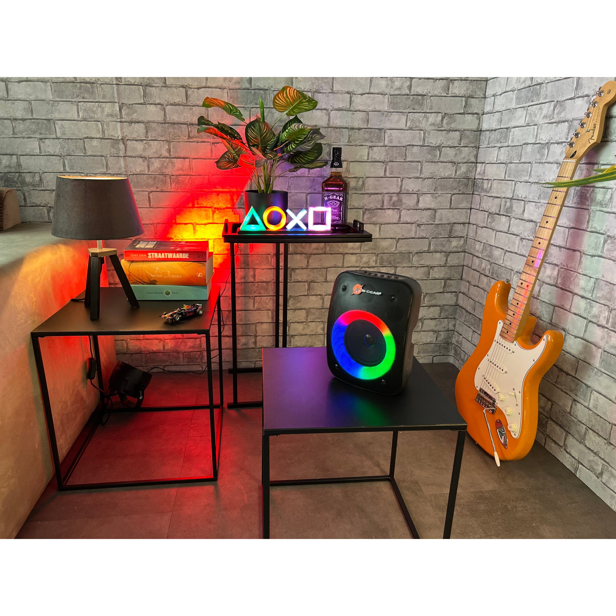 N-Gear Let's Go Party 4 portable 4 inch accu-speaker