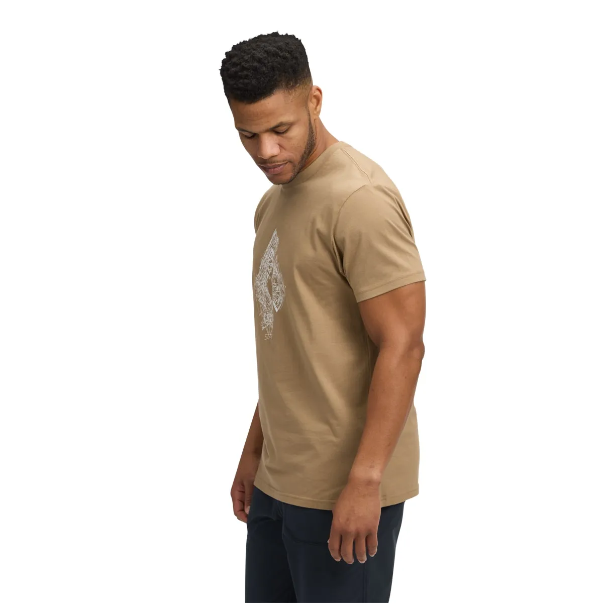Black Diamond M Engineered Diamond Ss Tee Mushroom