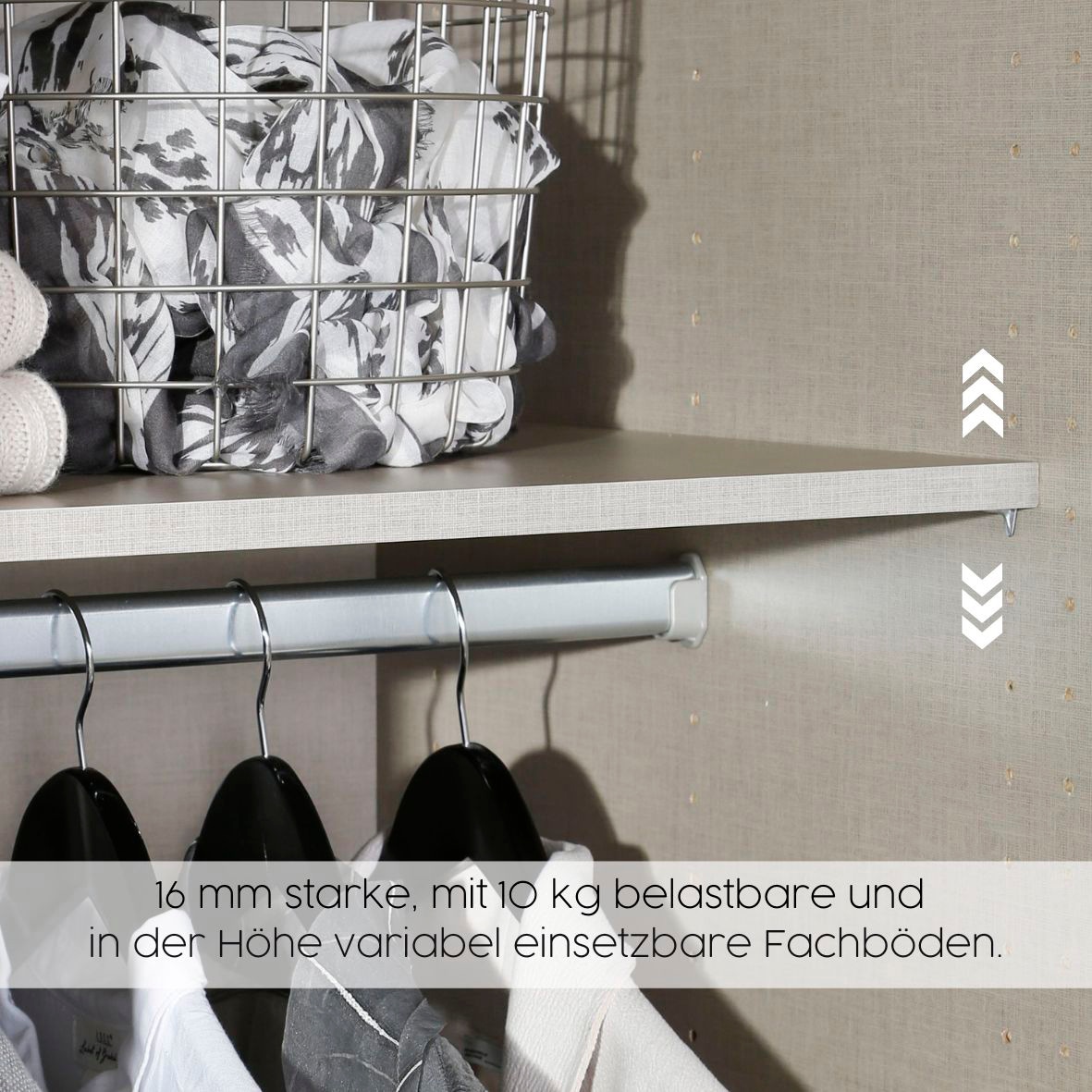 rauch Eckkleiderschrank »Bremen« mit 8 Einlegeböden