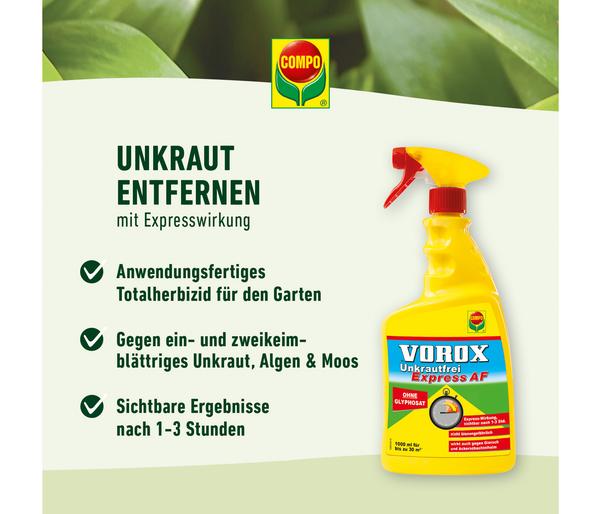 COMPO Vorox Unkrautfrei Express AF, 1000 ml