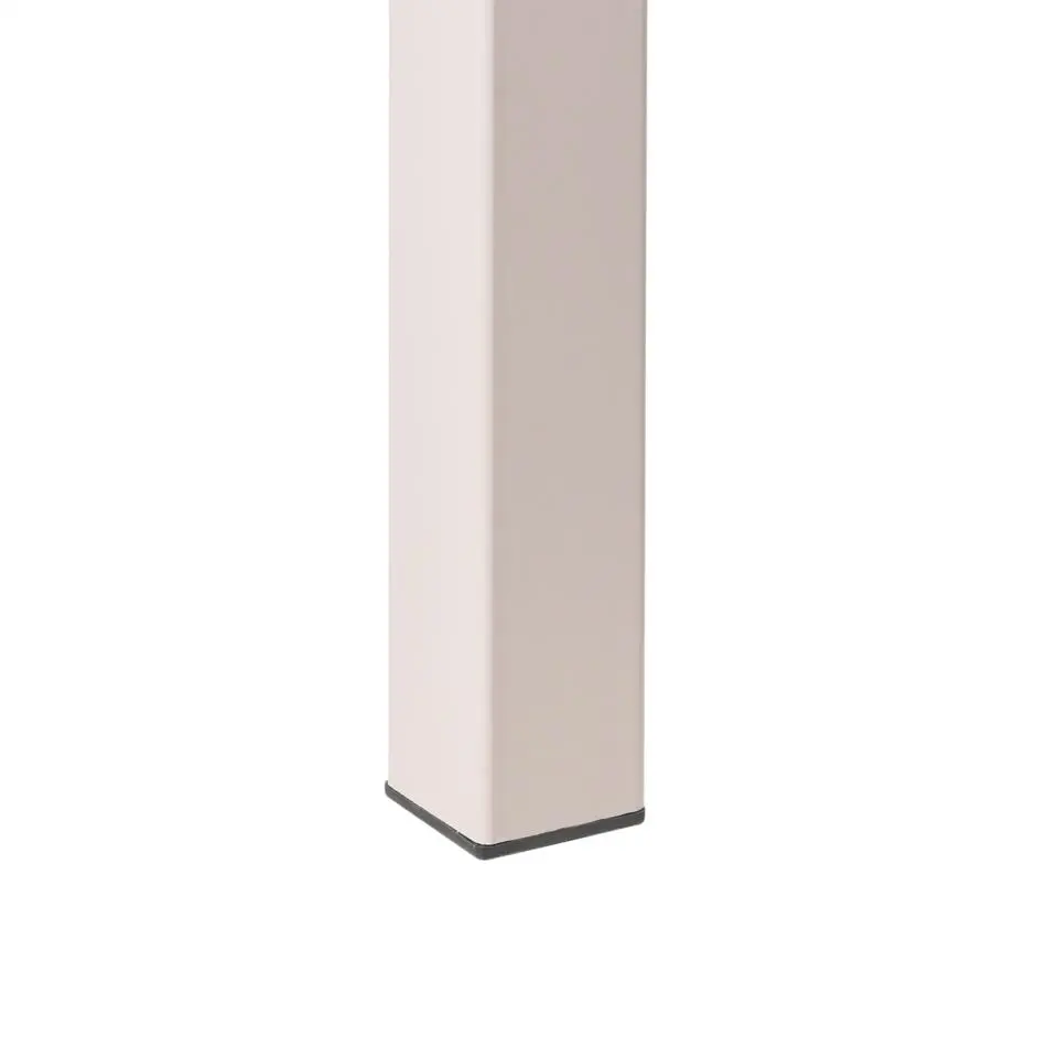 BARTICA - Tuintafel - Beige - 81 x 84 cm - Synthetisch materiaal