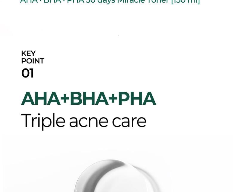 SOME BY MI - AHA, BHA, PHA 30 Dagen Miracle Toner Mini