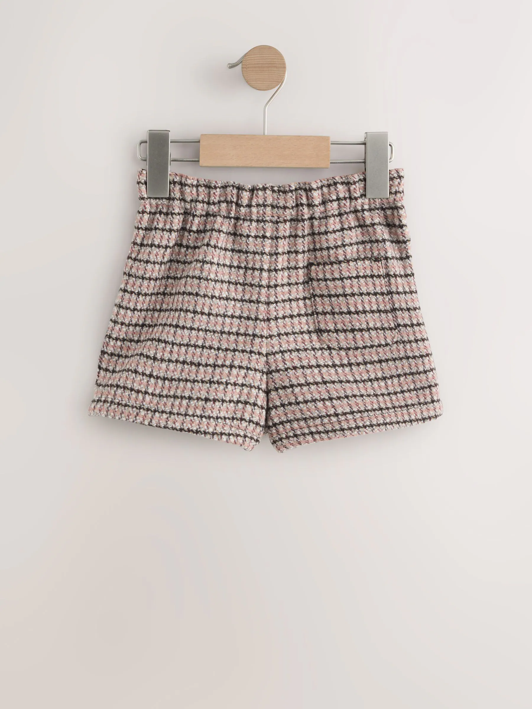 Paarsrood - Geruite skort en maillot (3mnd-7jr)