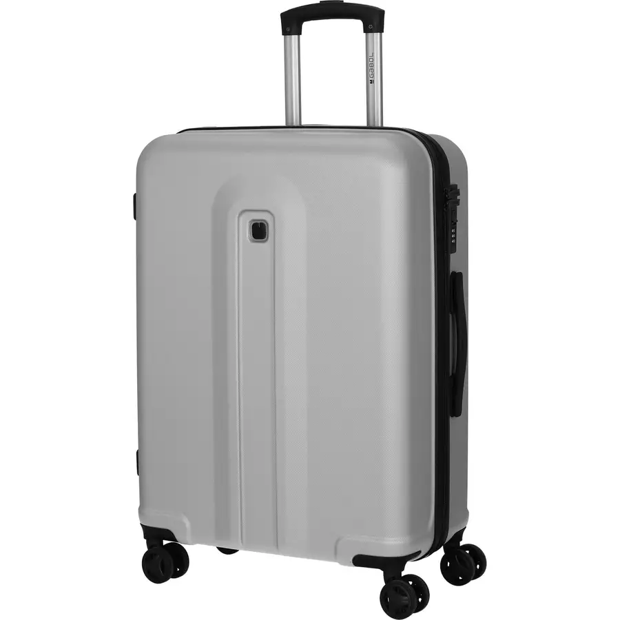 Gabol Jet - 4-Rollen-Trolley 66 cm M silver