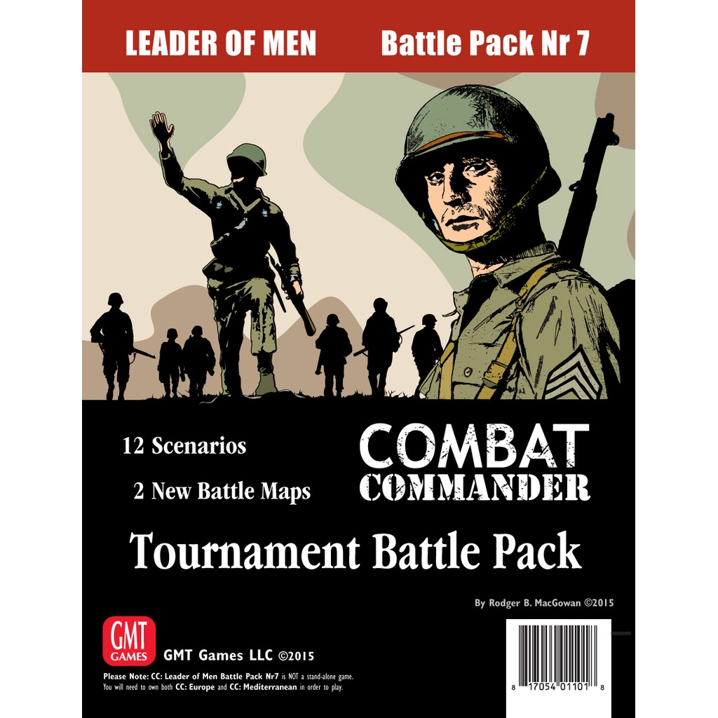 Combat Commander: Battle Pack 7 : Leader of Men - Tournament Battle Pack