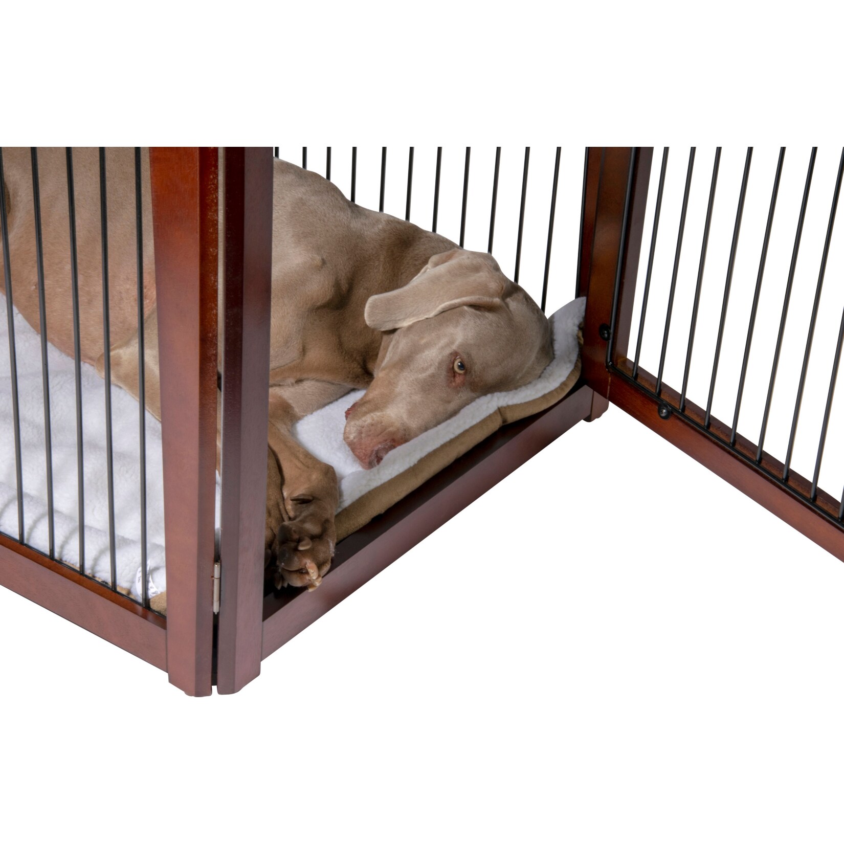 dobar Multifunktion Hundekäfig mit Tischoberfläche Größe L
