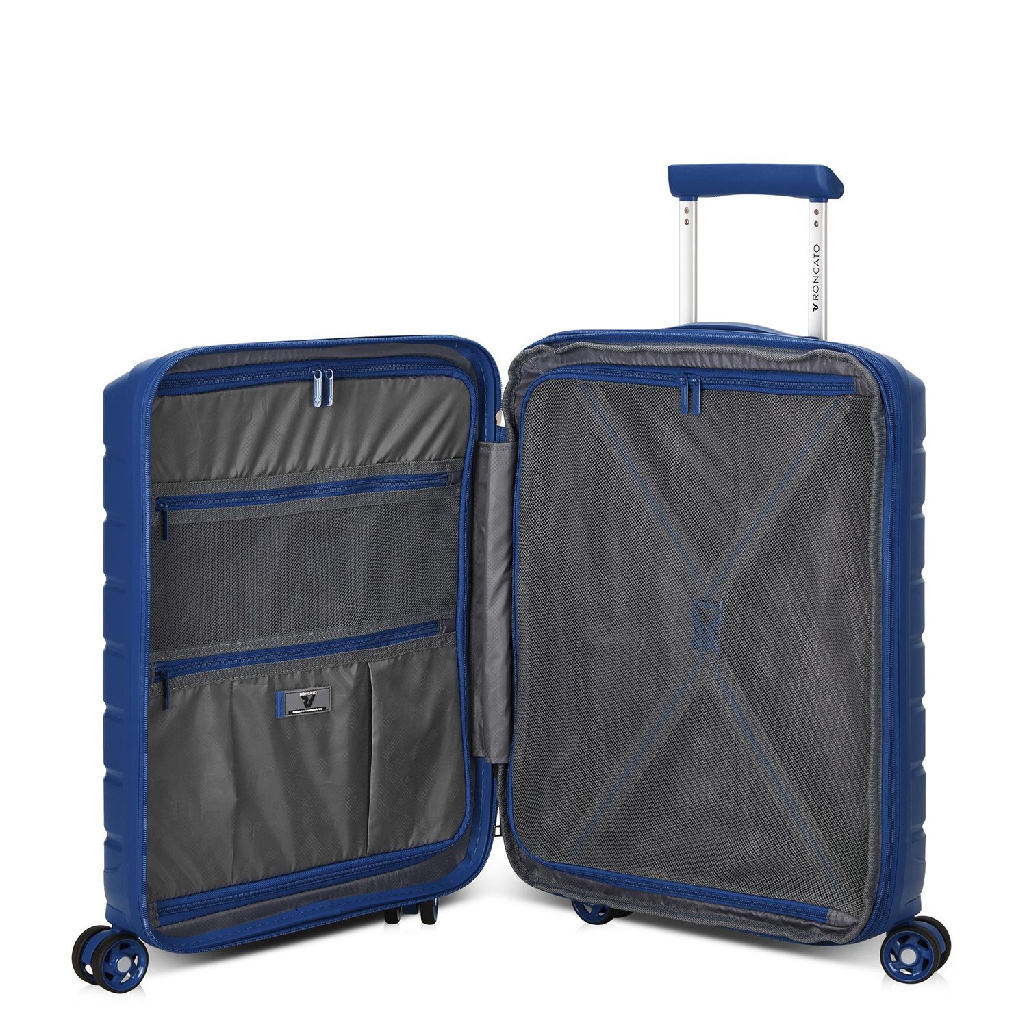 Roncato B-Flying Expandable Trolley 55 blu notte