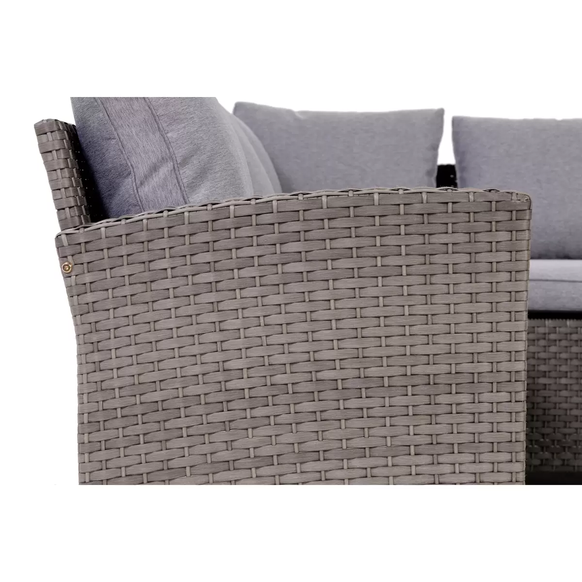 Ondega Gartenlounge Vipora 3-Teilig Links Grau