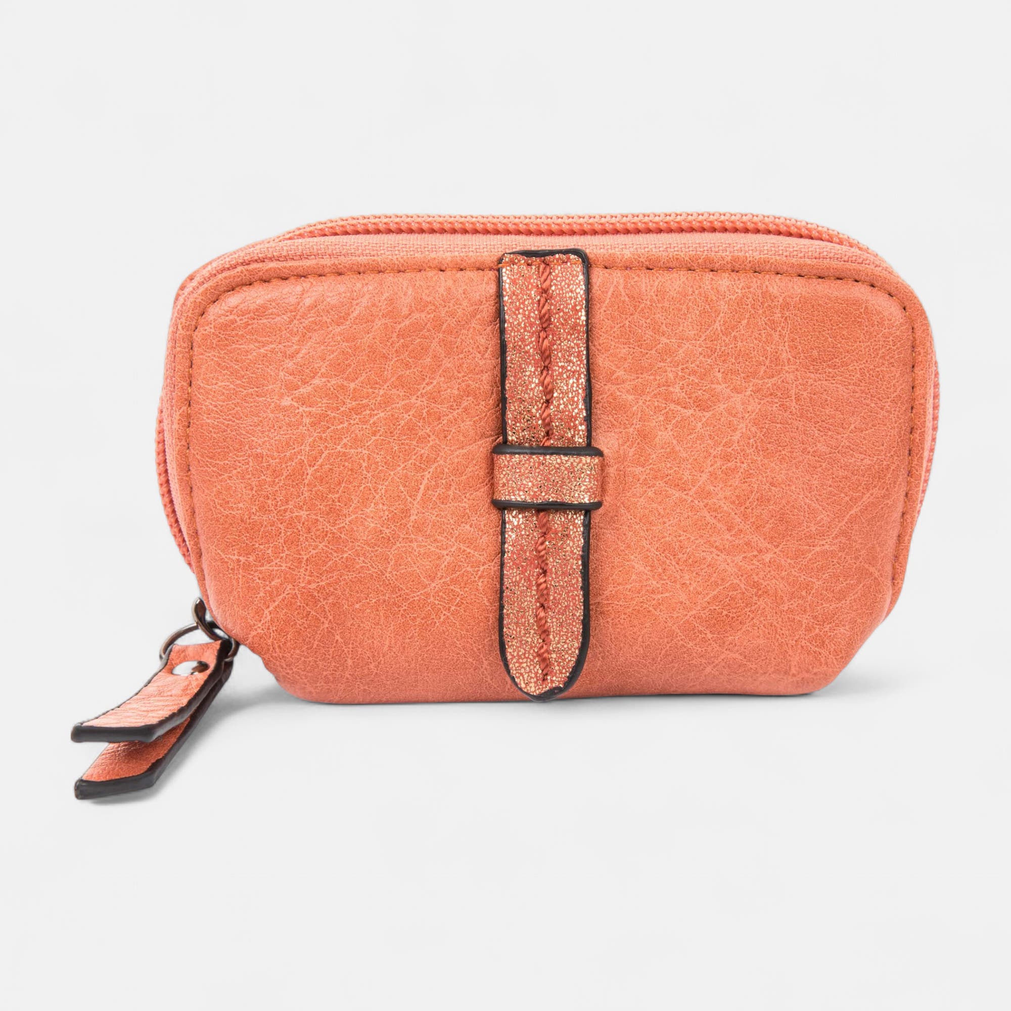 Petite maroquinerie orange