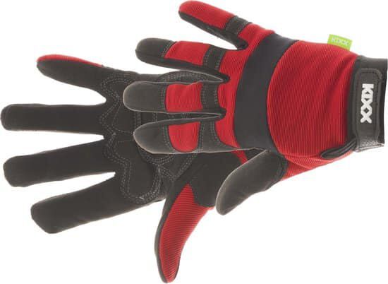 KIXX Crude - Werkhandschoenen - Rood - 10