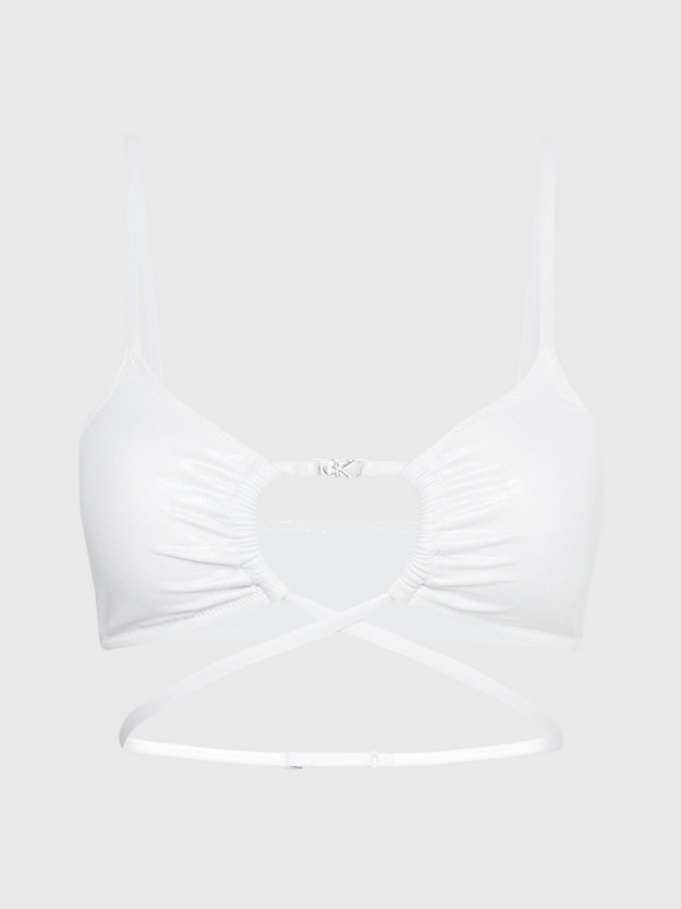 Top de biquíni estilo bralette - CK Festive