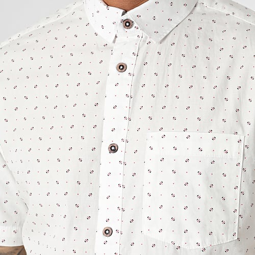 Chemise Manches Courtes 1034880-XX-10 Blanc