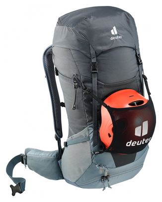 Sac de Randonnée Deuter Futura 34 EL Gris Bleu Dos Long
