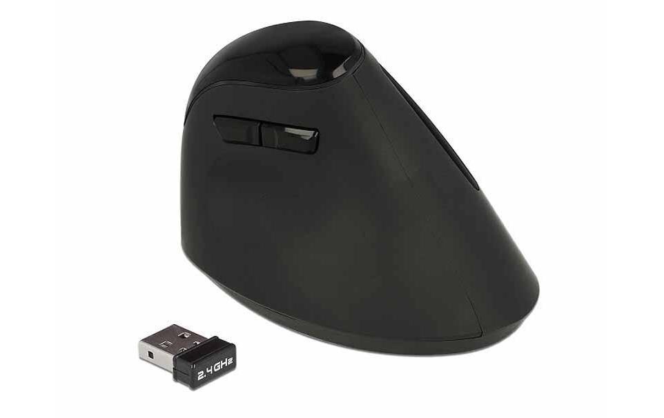 Ergonomische Maus 12599 USB kabellosErgonomische Wireless-Maus mit vertikaler Handposition