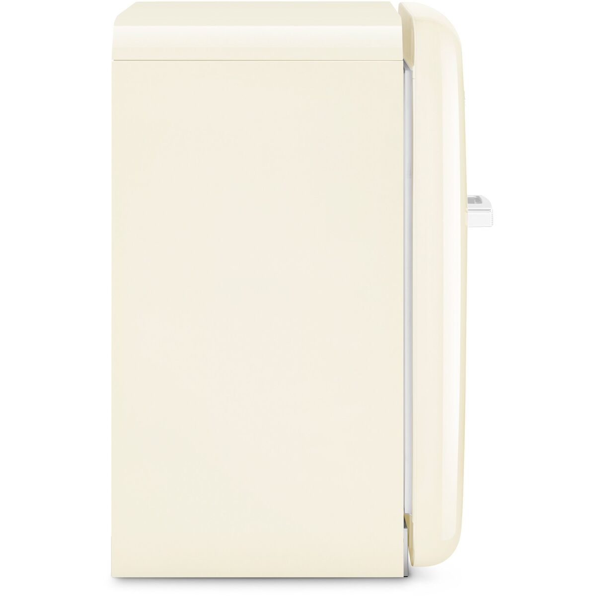 FAB10HRBL6 kjøleskap med flaskeholder, creme