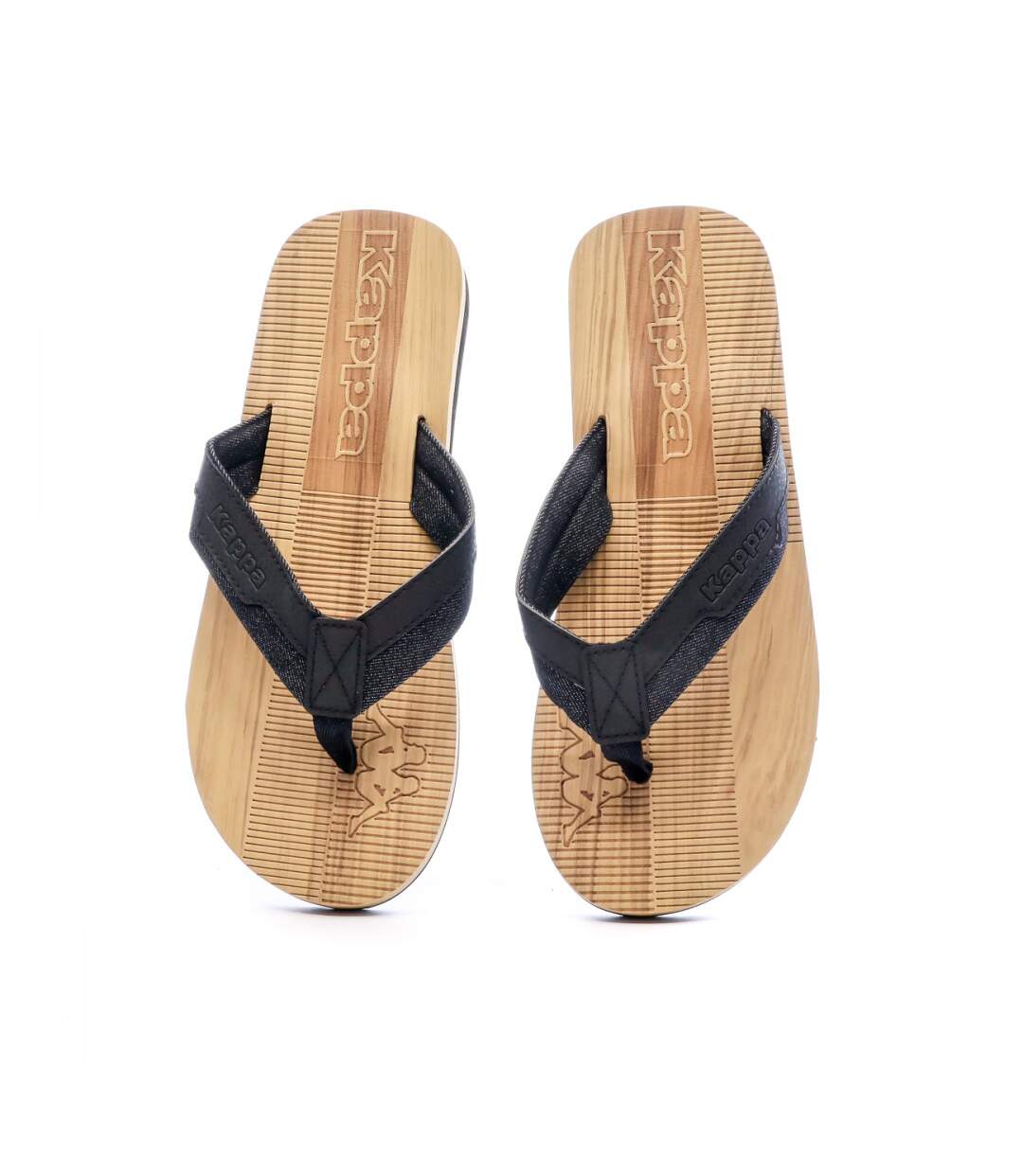 Tongs Marron/Noir Homme Kappa Nemilio