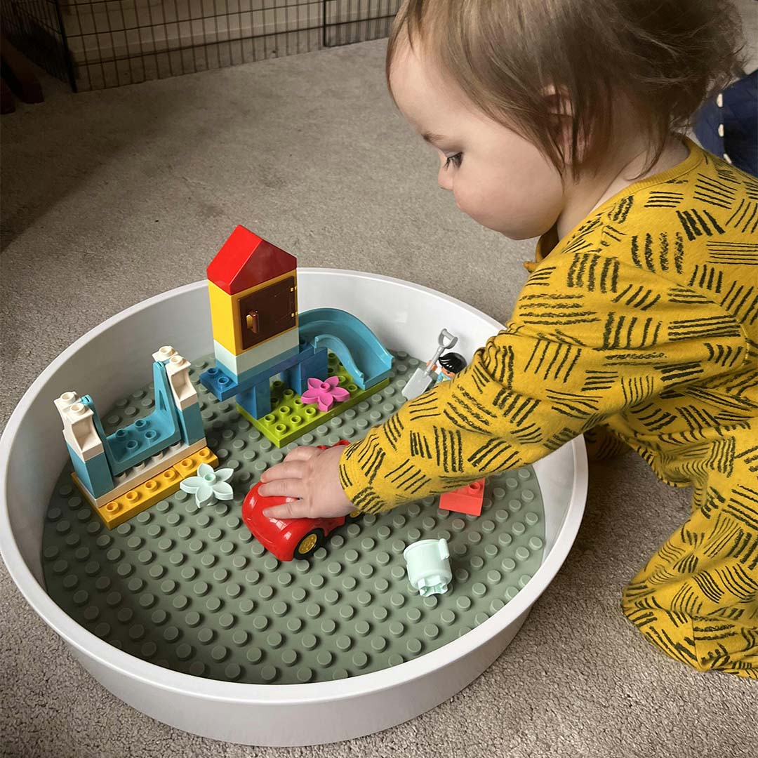 Inspire my play playtray bouwmat - stone