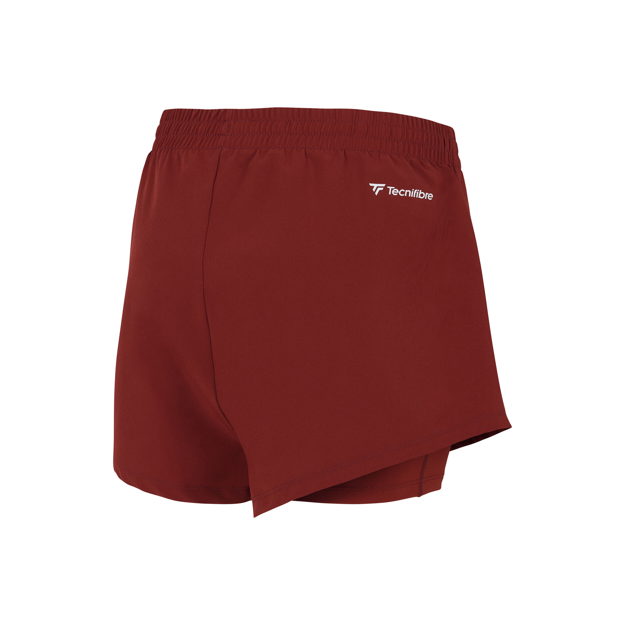Tecnifibre Team Short Avec Poche-balles Femmes - Rouge Foncé