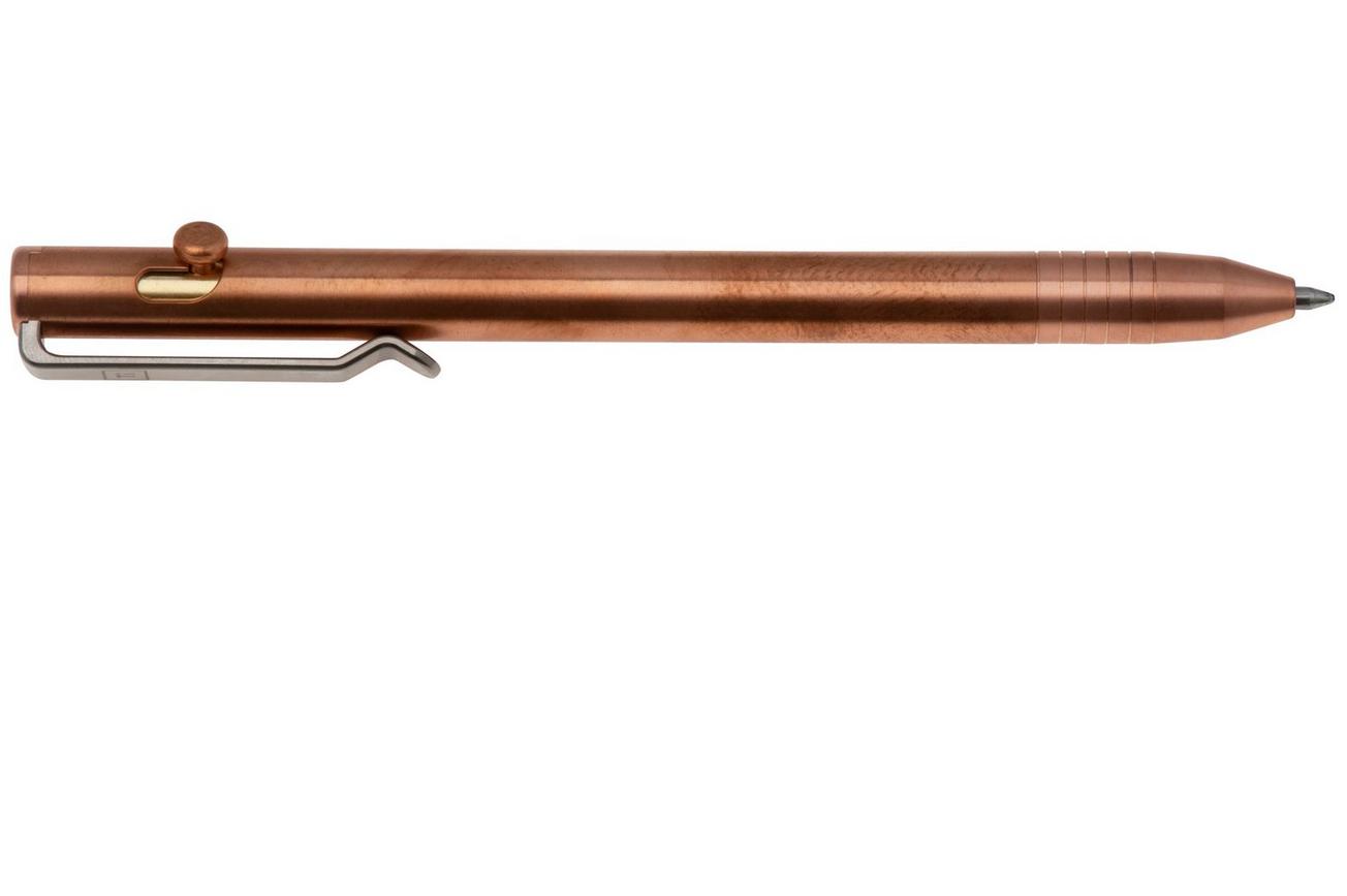 Big Idea Design Slim Bolt Action Pen SBA-CO Copper, everyday carry pen
