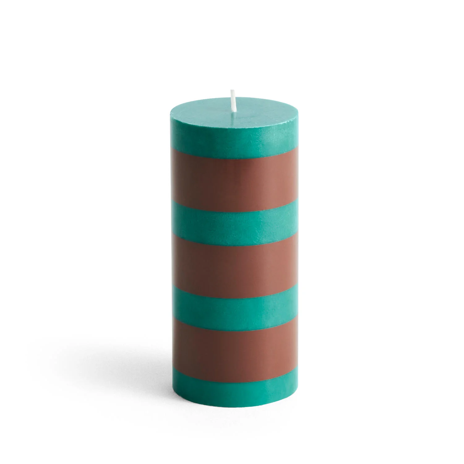 HAY  Column stearinlys, Small - Green/brown