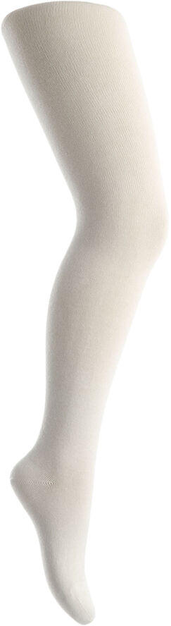 mpKids TIGHTS WOOL/COTTON PLAIN Råhvid