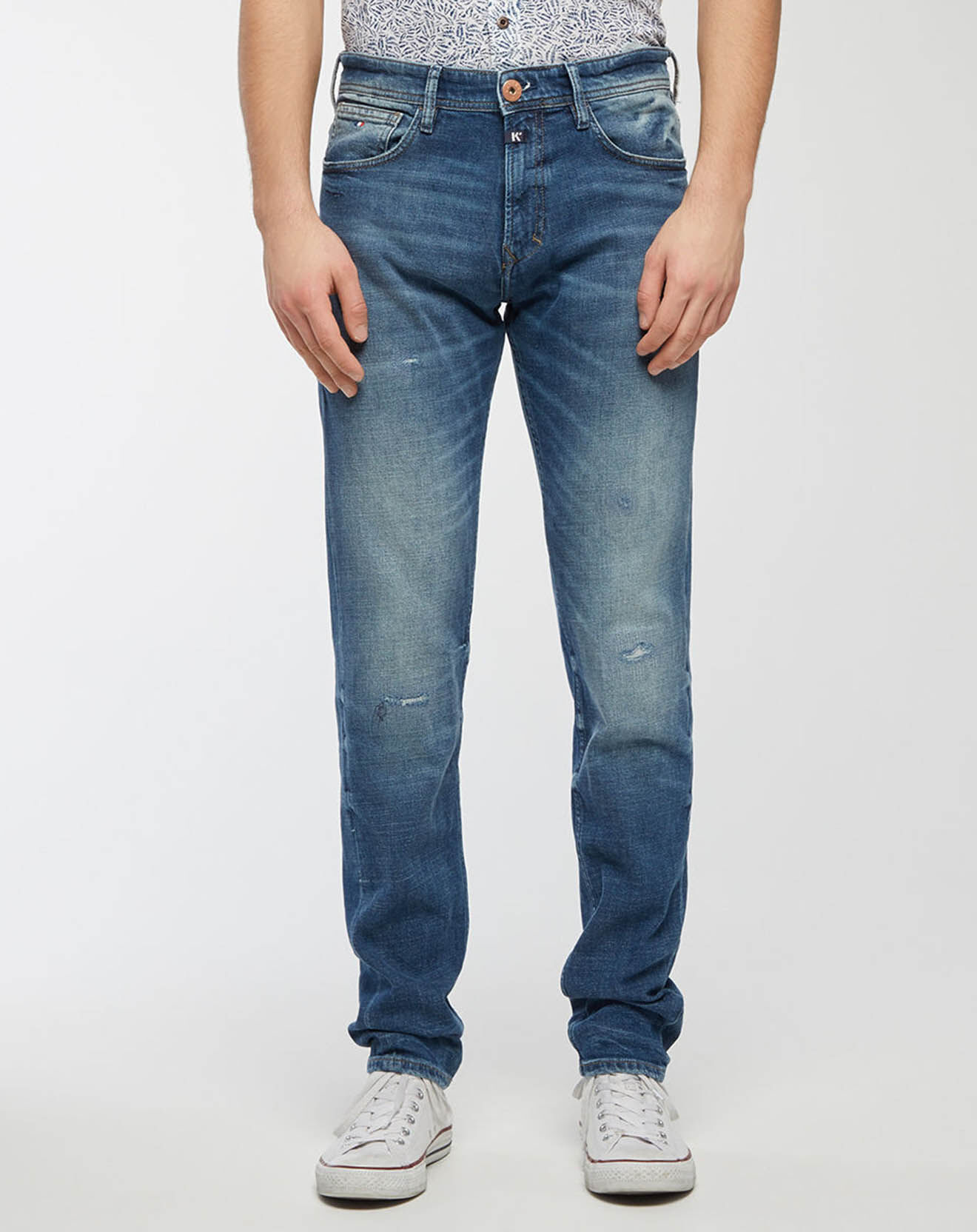 Kaporal 5 Jean Slim Darko bleu
