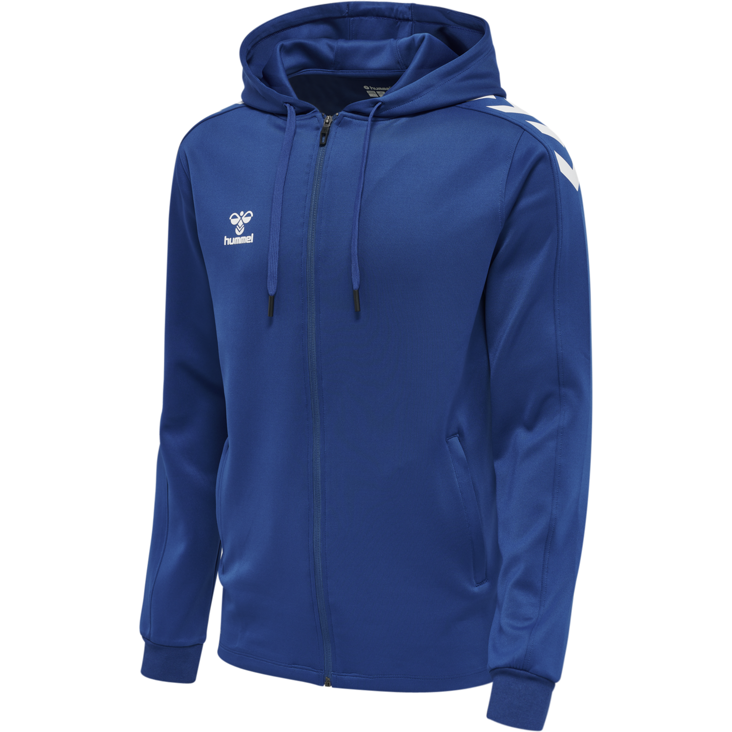 hmlCORE XK POLY ZIP HOOD SWEAT