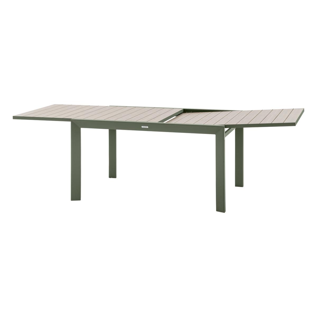 TABLE EVASION EXTENSIBLE ALUMINIUM LAURIER 10 PLACES