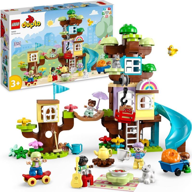 LEGO DUPLO - Boomhut - Educatief Speelgoed - Leerzaam - 3 Jaar en Ouder