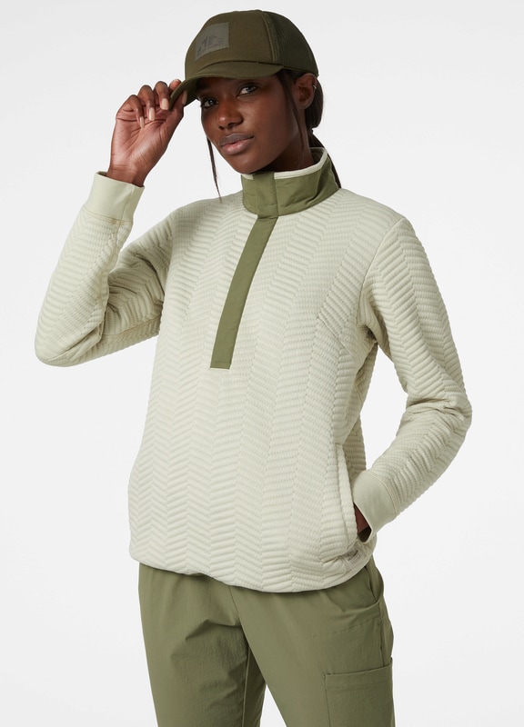 Helly Hansen Lillo Snap Pullover, dame<br>Ekstremt komfortabel - delvis isolert!