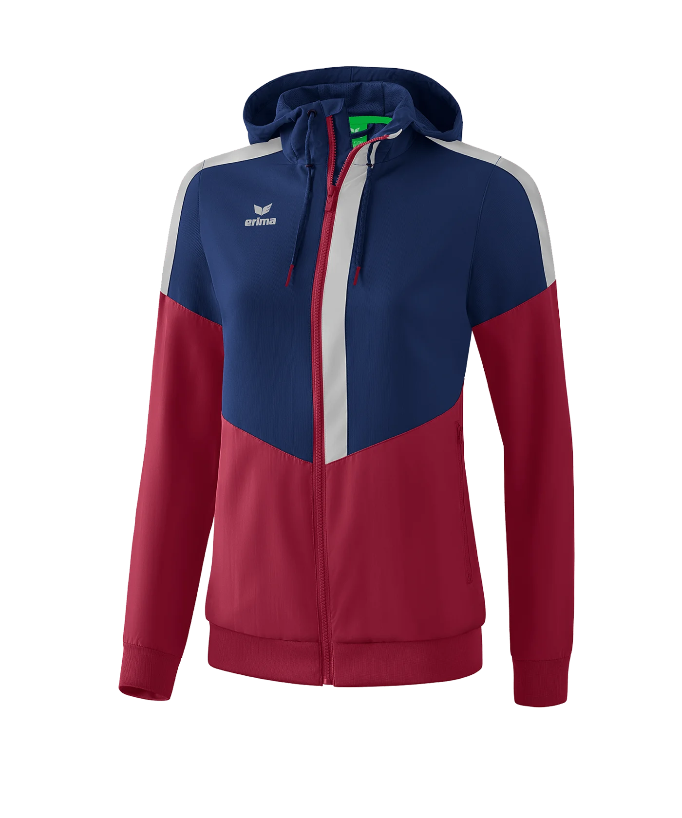 Erima Squad Präsentationsjacke Damen Blau Rot
