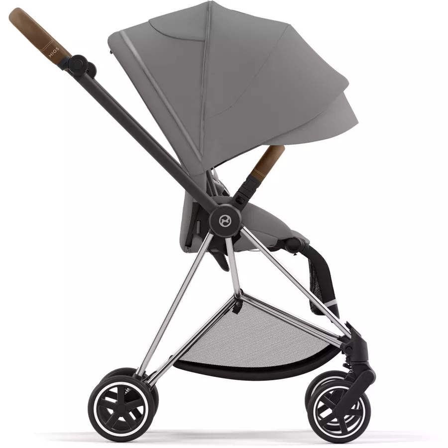 cybex PLATINUM Kombikinderwagen New Mios Chrome Brown Mirage Grey