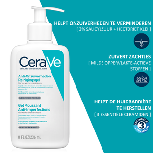 CeraVe Anti-Onzuiverheden Reinigingsgel 236ML