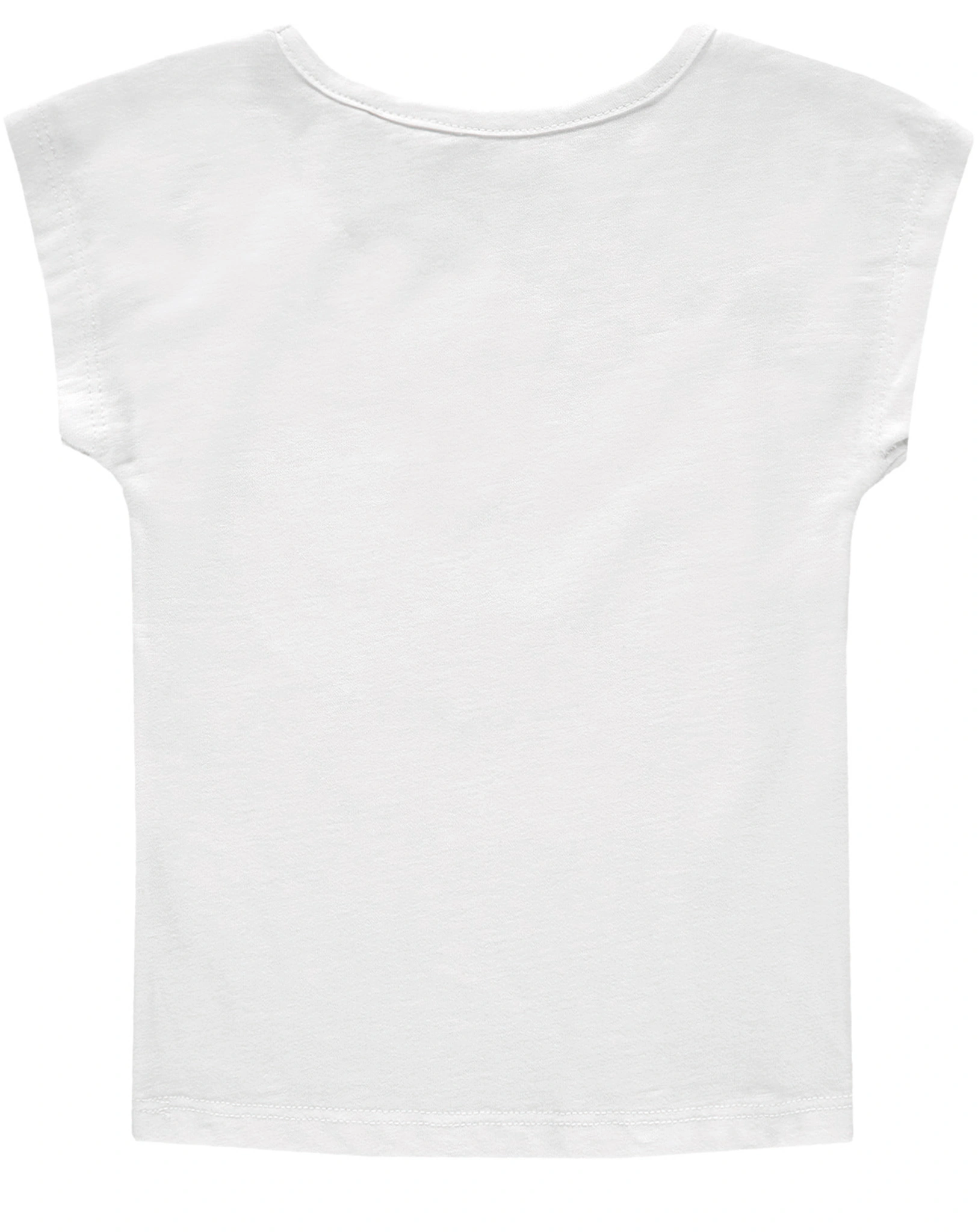 T-Shirt HAPPINESS in bright white