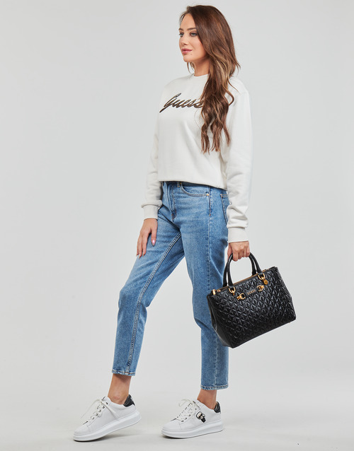 Guess - CN GUESS SHINY SWEATSHIRT - Blanc