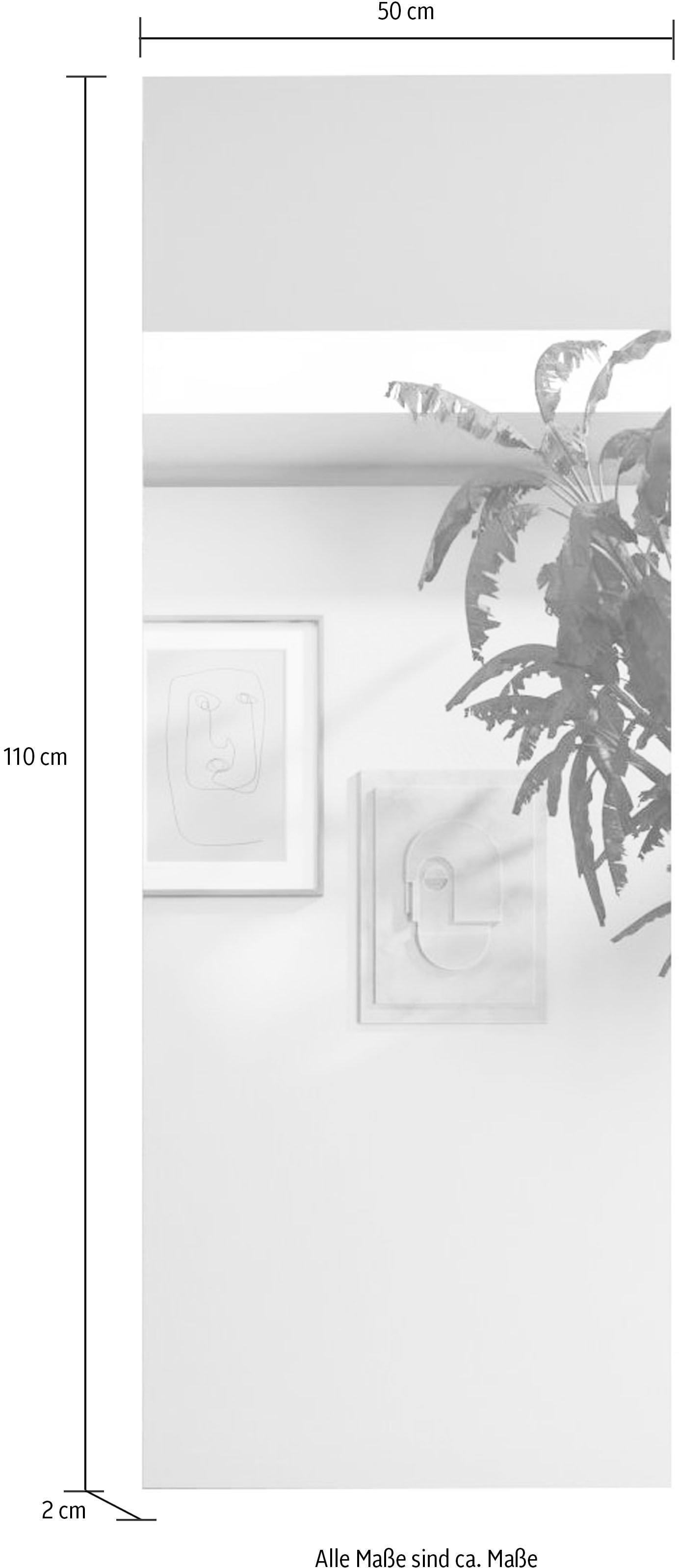 INOSIGN Wandspiegel »Rimini« Breite 50 cm