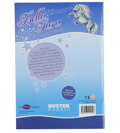 Forlaget Buster Nordic Aktivitätsbuch m. Stickers - Bella Sa