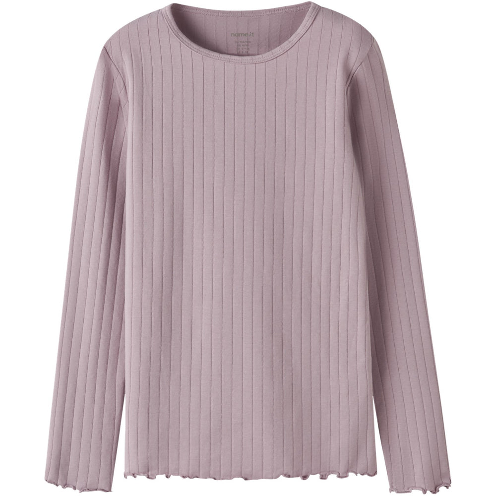 Køb Name It Keepsake Lilac Nkfvibse Ls Slim Top