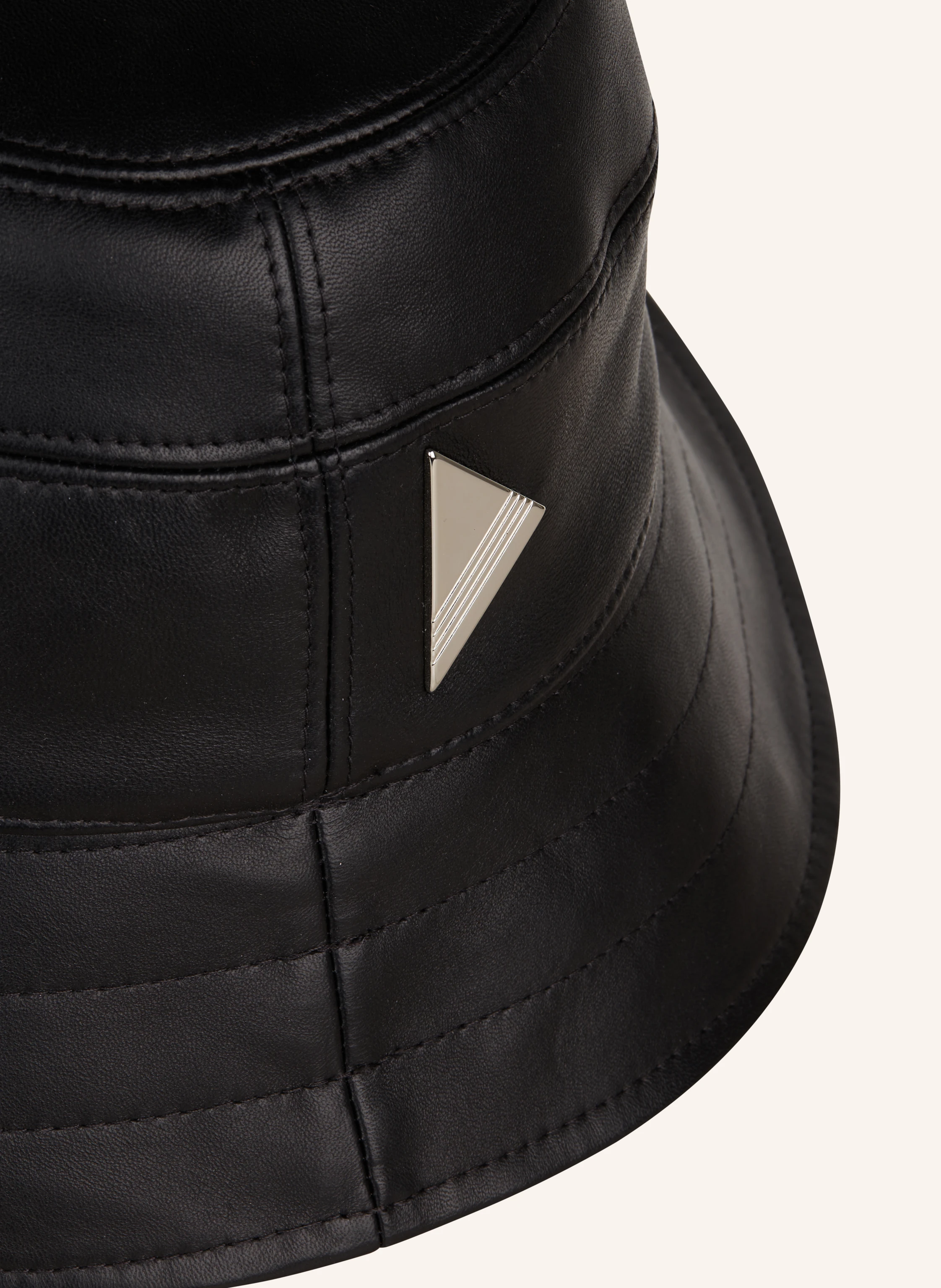 THE ATTICO Bucket-Hat aus Leder