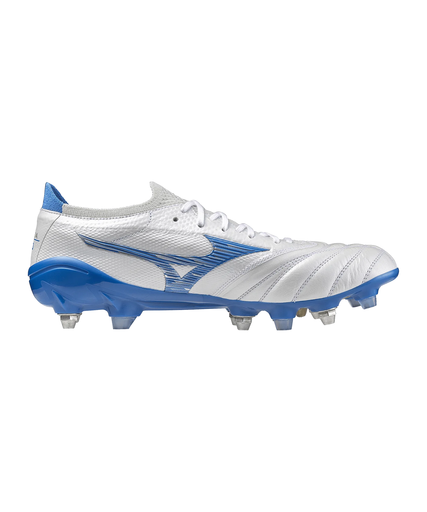 Mizuno Morelia Neo IV Beta Made in Japan Mix Mugen Weiss Blau F25