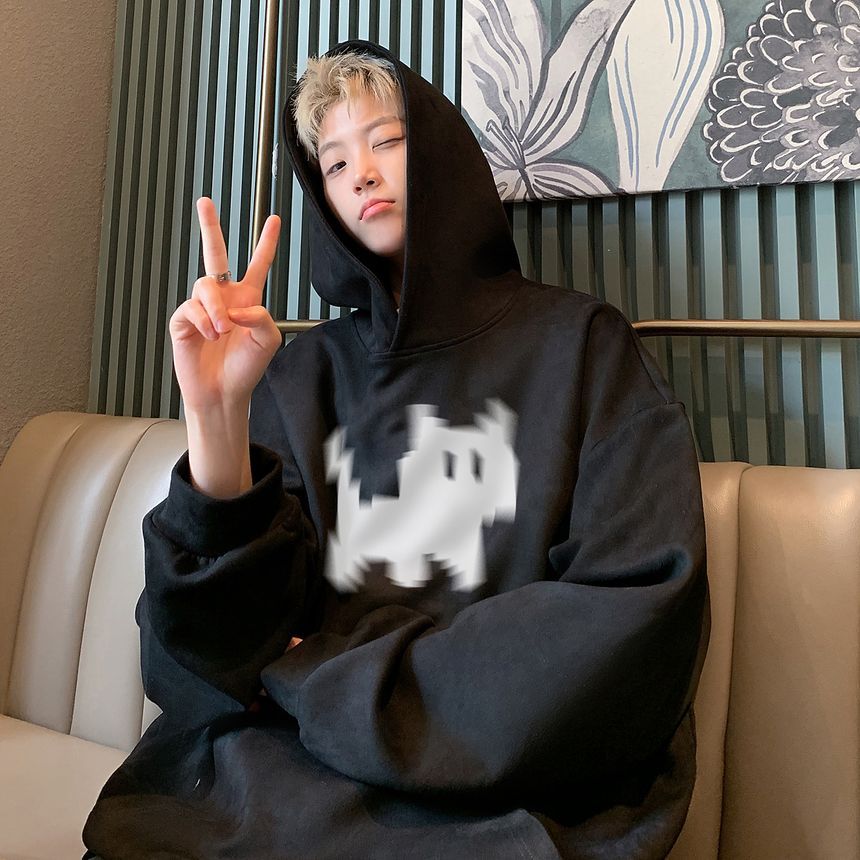 Kimeya - Hoodie met lange mouwen en print
