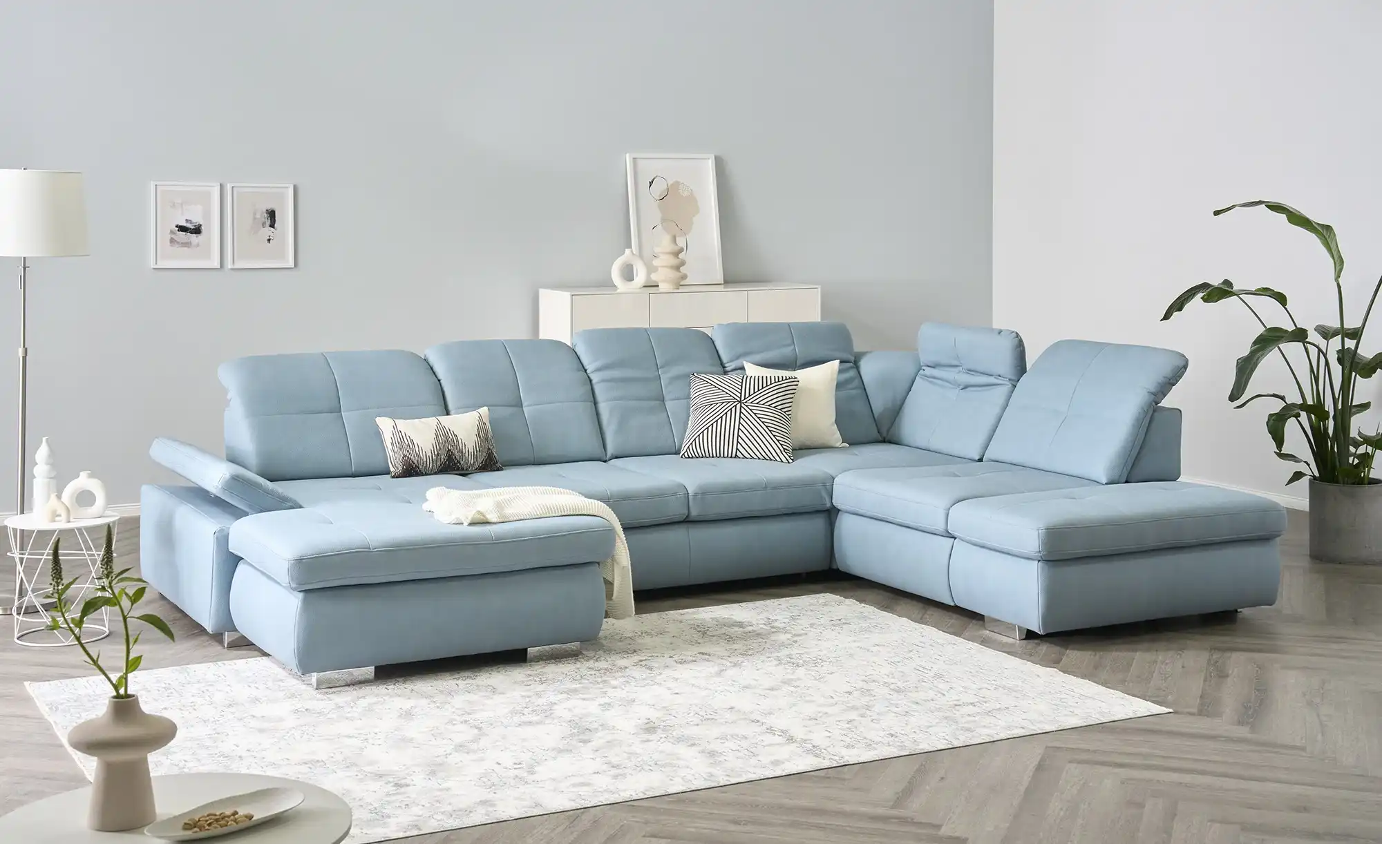 Lounge Collection Wohnlandschaft aus Mikrofaser Affair