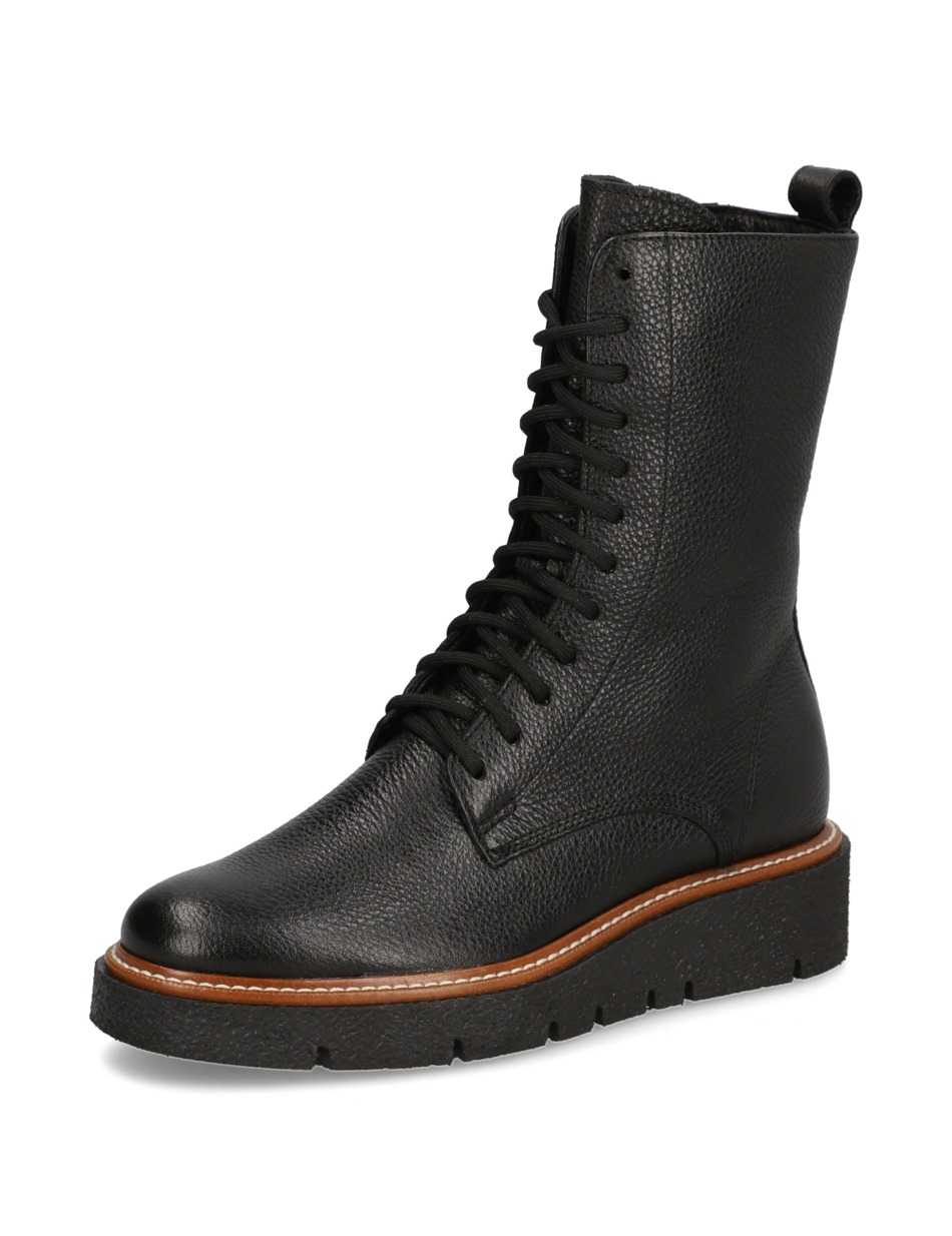 Glattleder Schnürboot