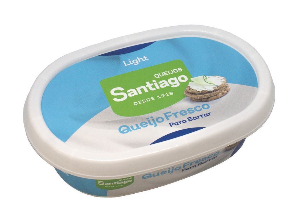 QUEIJO SANTIAGO BARRAR LIGHT 150G
