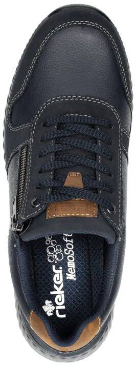 Rieker Veterschoenen Laag blauw