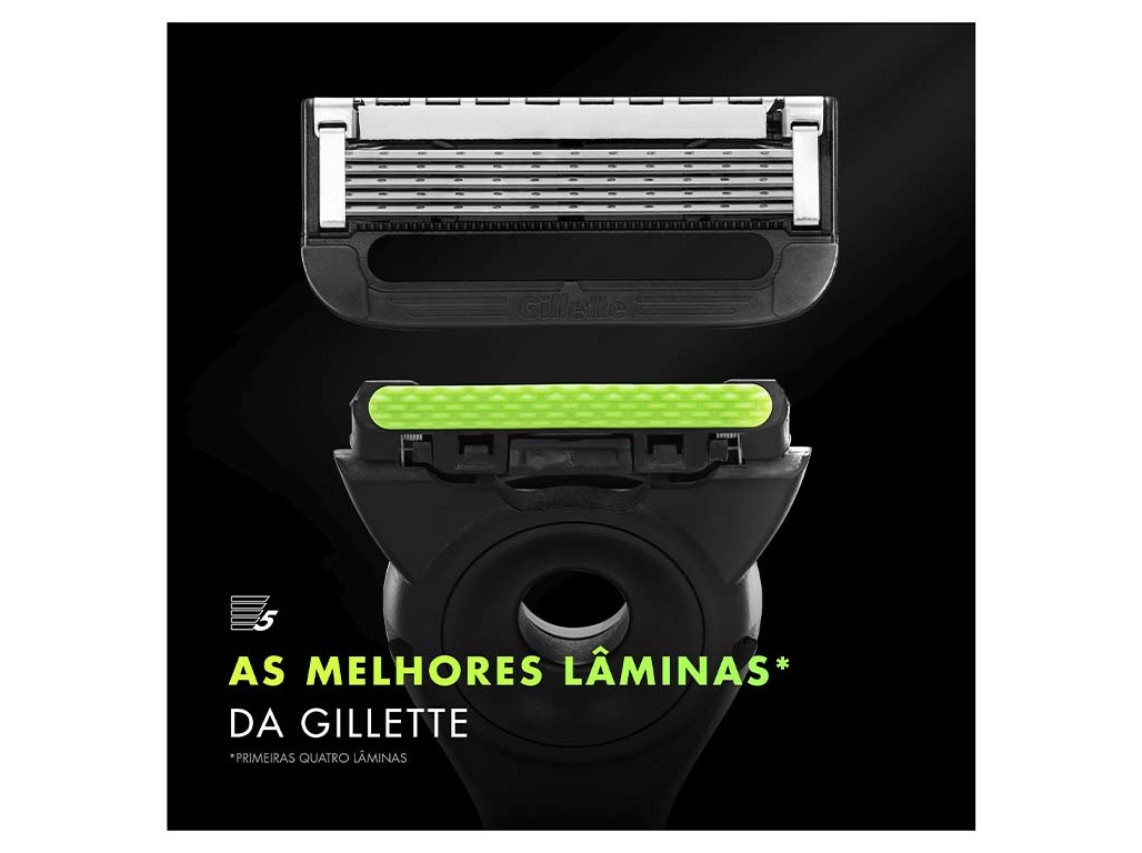 Conjunto Gillette Labs com Máquina de Barbear e Estojo de Viagem