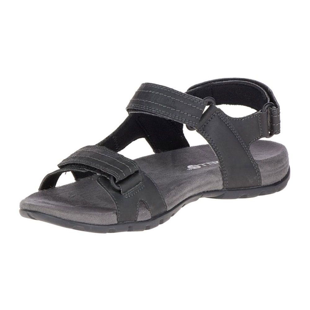 Merrell SANDSPUR RIFT STRAP - Chaussures randonné Homme black