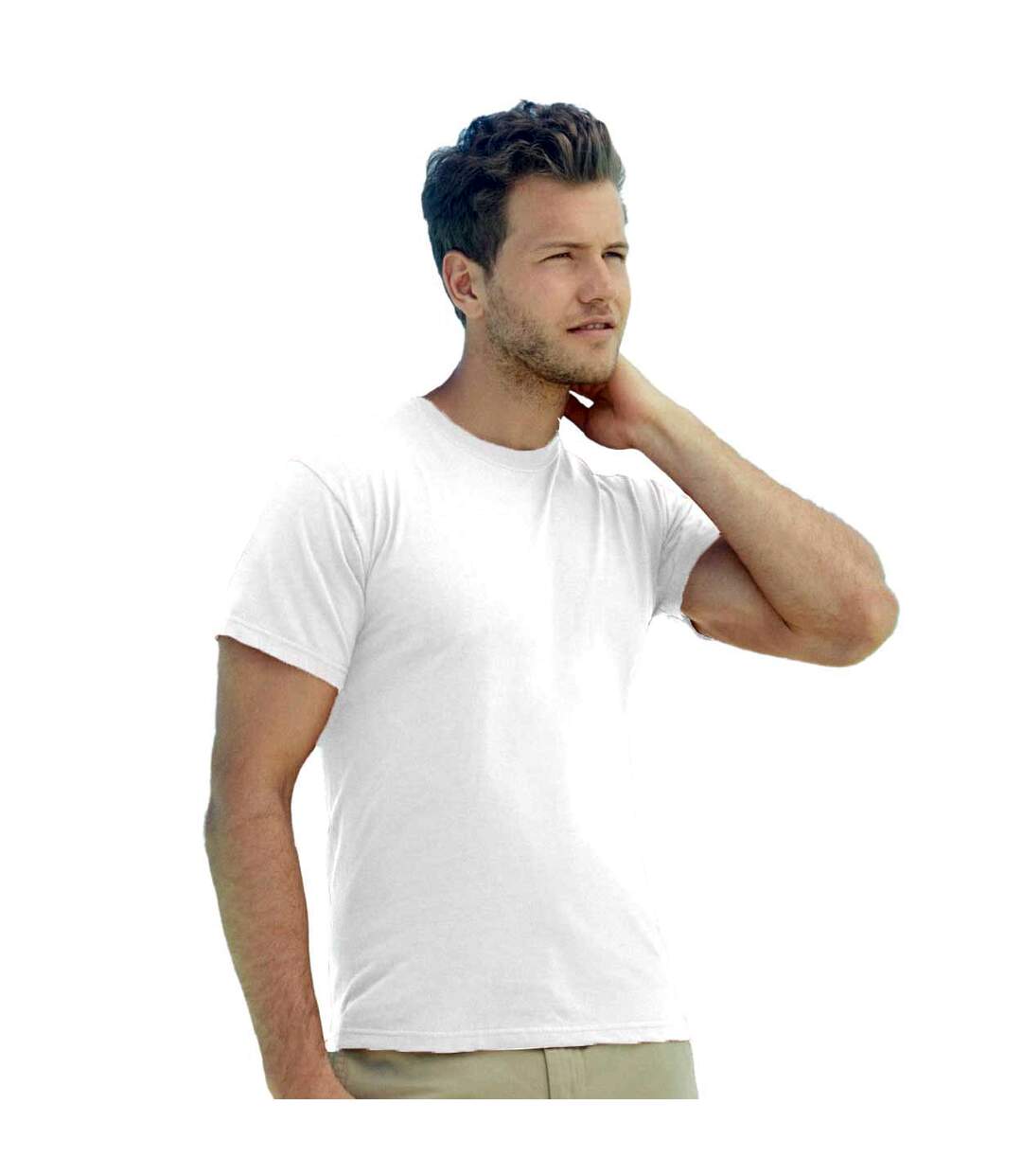 Fruit Of The Loom - T-shirt ORIGINAL - Homme (Blanc) - UTBC340